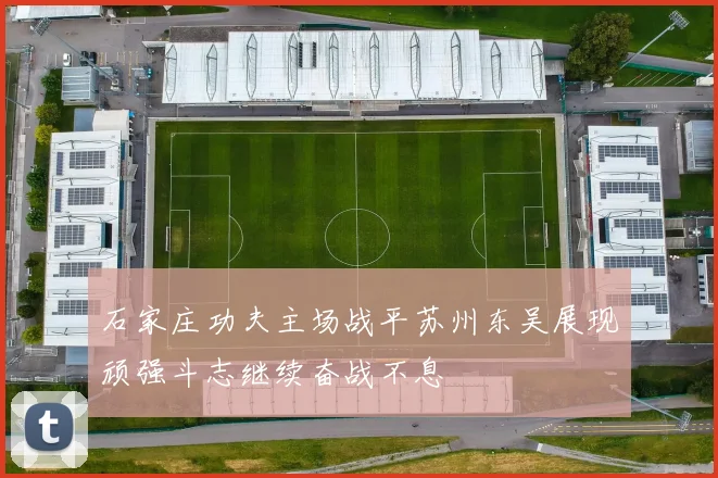 石家庄功夫主场战平苏州东吴展现顽强斗志继续奋战不息